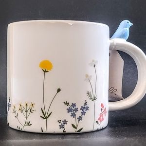 Eccolo | Bluebird with Spring Flowers Mug
